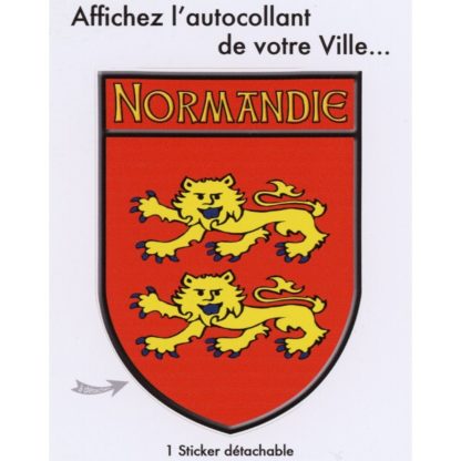 Stickers Blason Normandie