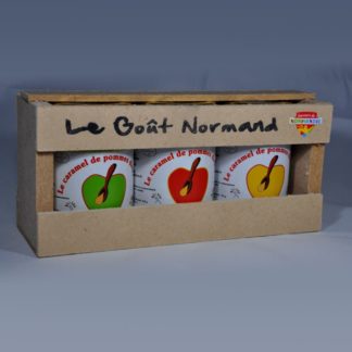 Caramel de Pommes Dieppois - Coffret découverte 3 pots