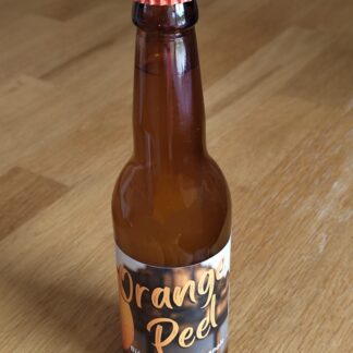 Bière blonde artisanale à l'écorce d'orange