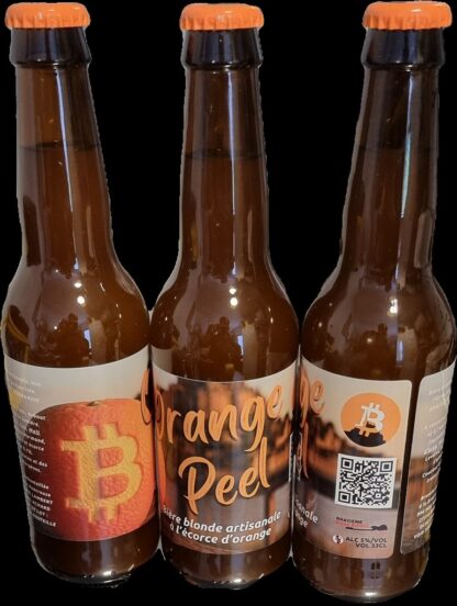 Bière blonde artisanale à l'écorce d'orange – Image 3