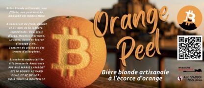 Bière blonde artisanale à l'écorce d'orange – Image 4