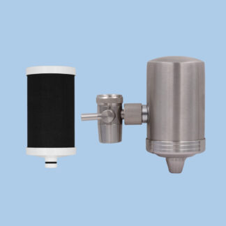 Filtre pour robinet Serenity Inox - Eau pure et écologique, fabriqué pour durer